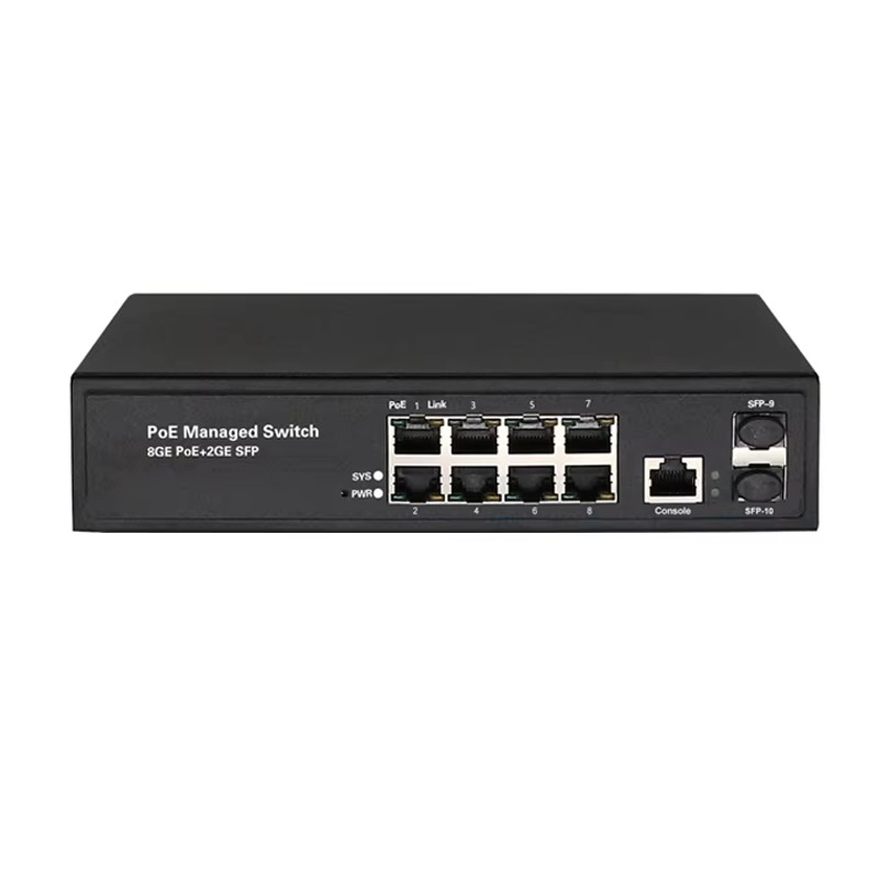 สวิตช์เครือข่ายแบบมีการจัดการร - Managed Gigabit Poe Switch 8 Port 802.3At บทวิจารณ์และราคา