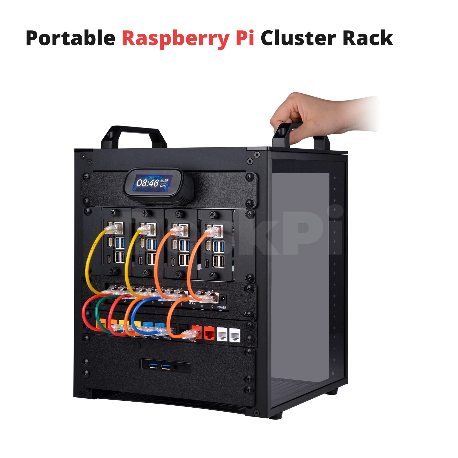 DeskPi RackMate T1/2 Plus ตู้แ - Deskpi Super6C บทวิจารณ์และราคา