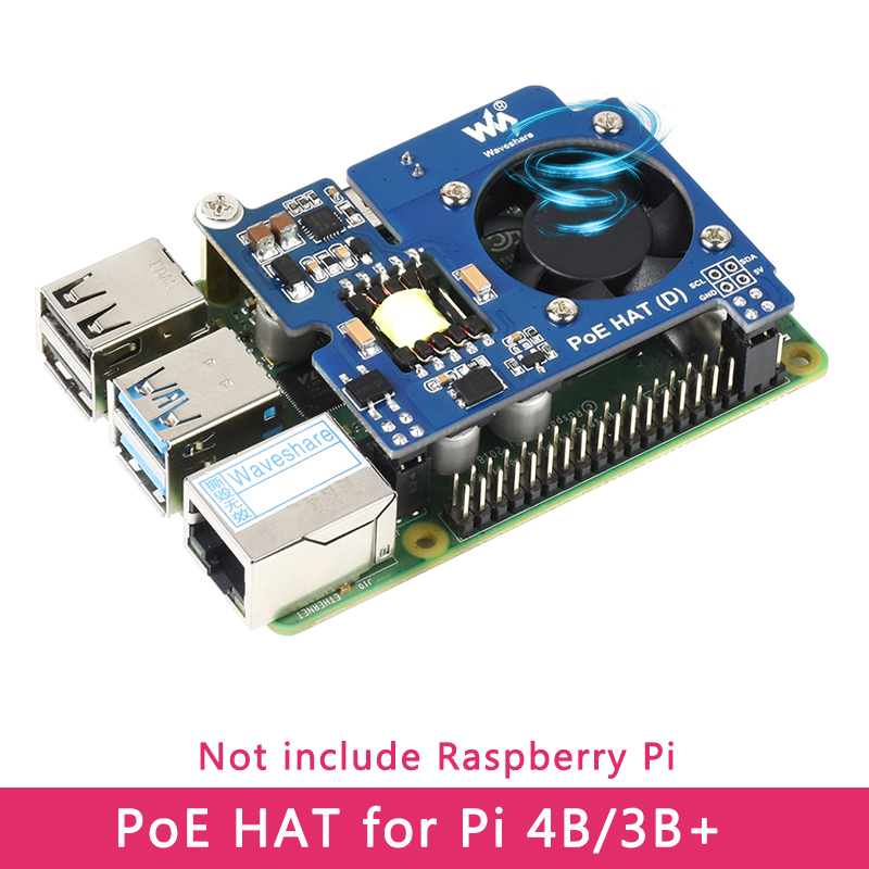 Raspberry Pi POE HAT 802.3af โ - Deskpi Super6C บทวิจารณ์และราคา